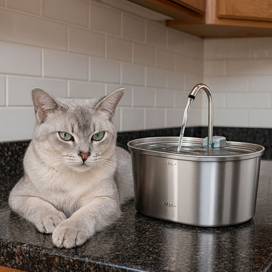 Runway Pet Fountain with Faucet Spout